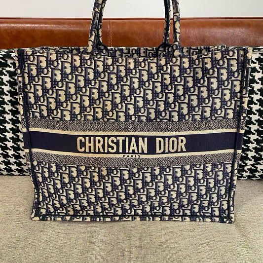 Dior - Book Tote - Cloth - Multicolour - (large)