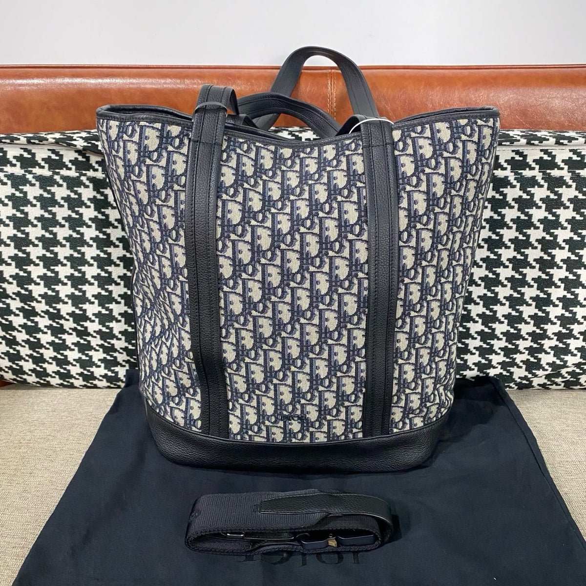 Dior - Book Tote - Cloth - Multicolour - (large)