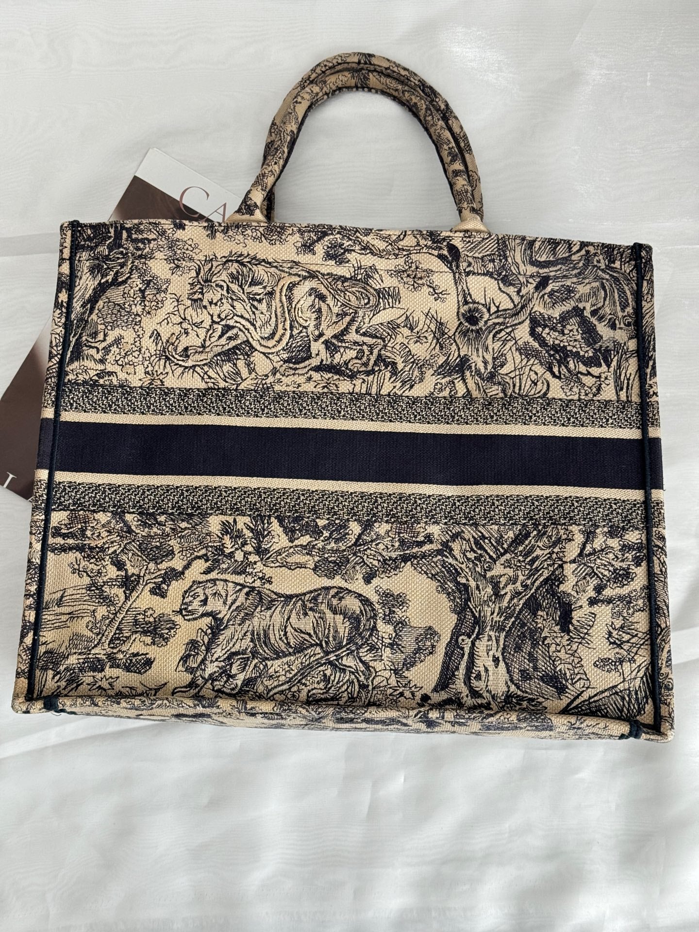 Dior - Book Tote - Cloth - Multicolour - (Large)