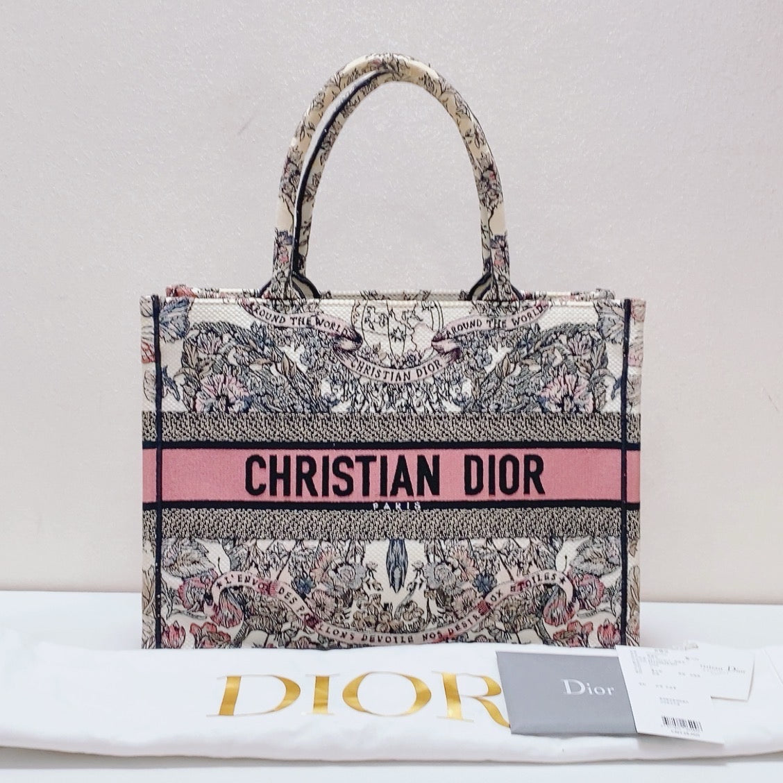 Dior - Book Tote - Cloth - Multicolour - (medium)