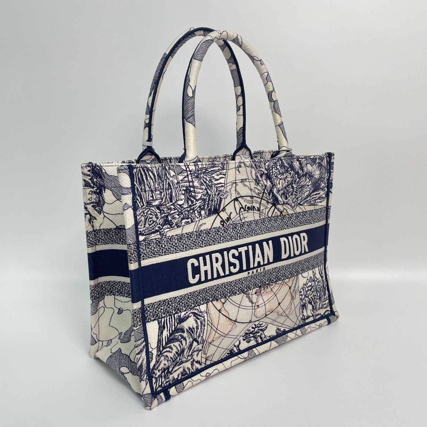 Dior - Book Tote - Cloth - Multicolour - (medium)