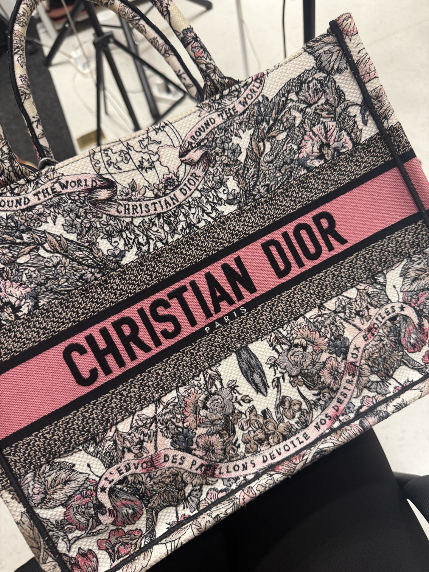 Dior - Book Tote - Cloth - Multicolour - (medium)
