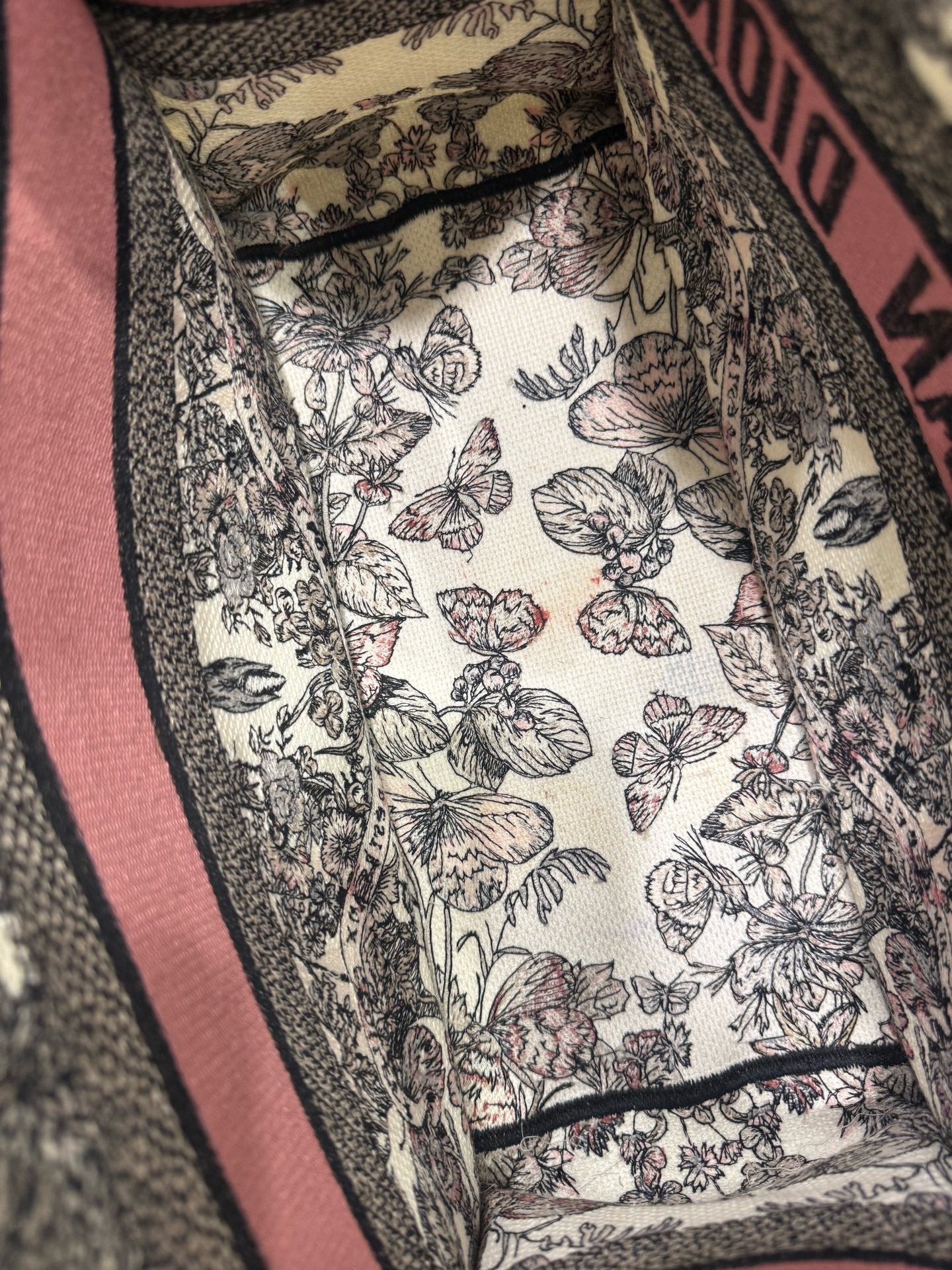 Dior - Book Tote - Cloth - Multicolour - (medium)