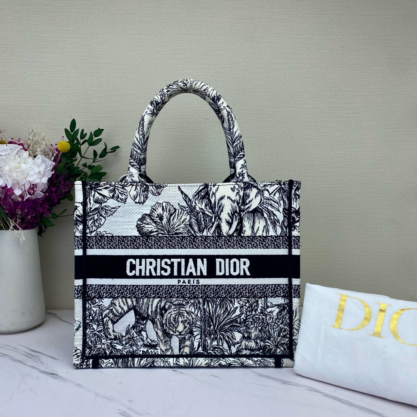 Dior - Book Tote - Cloth - Multicolour - (small)