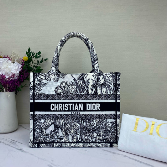 Dior - Book Tote - Cloth - Multicolour - (small)