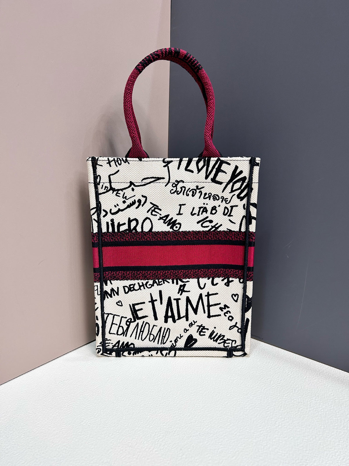Dior - Book Tote - Cloth - Multicolour - (small)