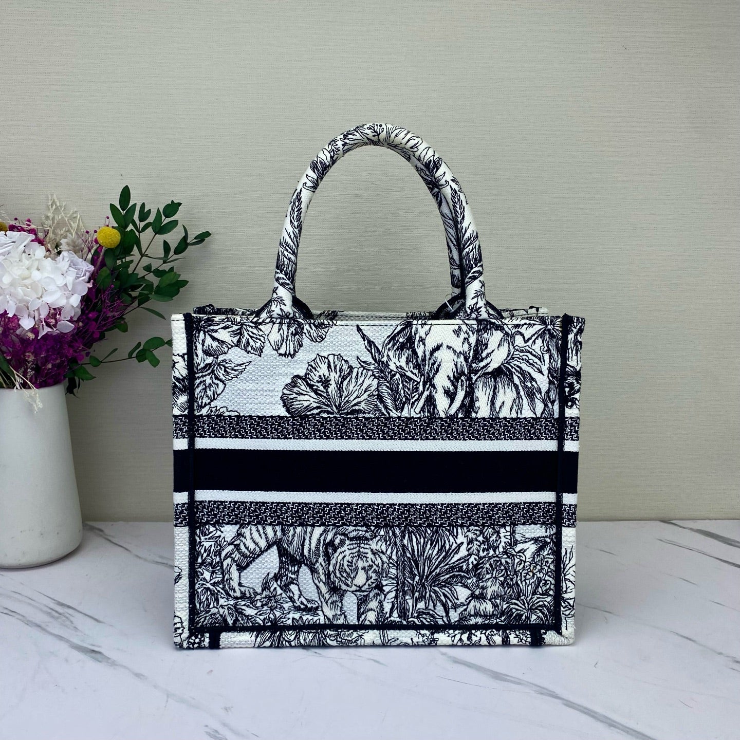 Dior - Book Tote - Cloth - Multicolour - (small)