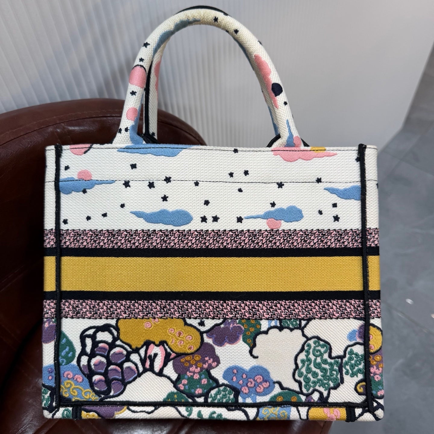 Dior - Book Tote - Cloth - Multicolour - (small)
