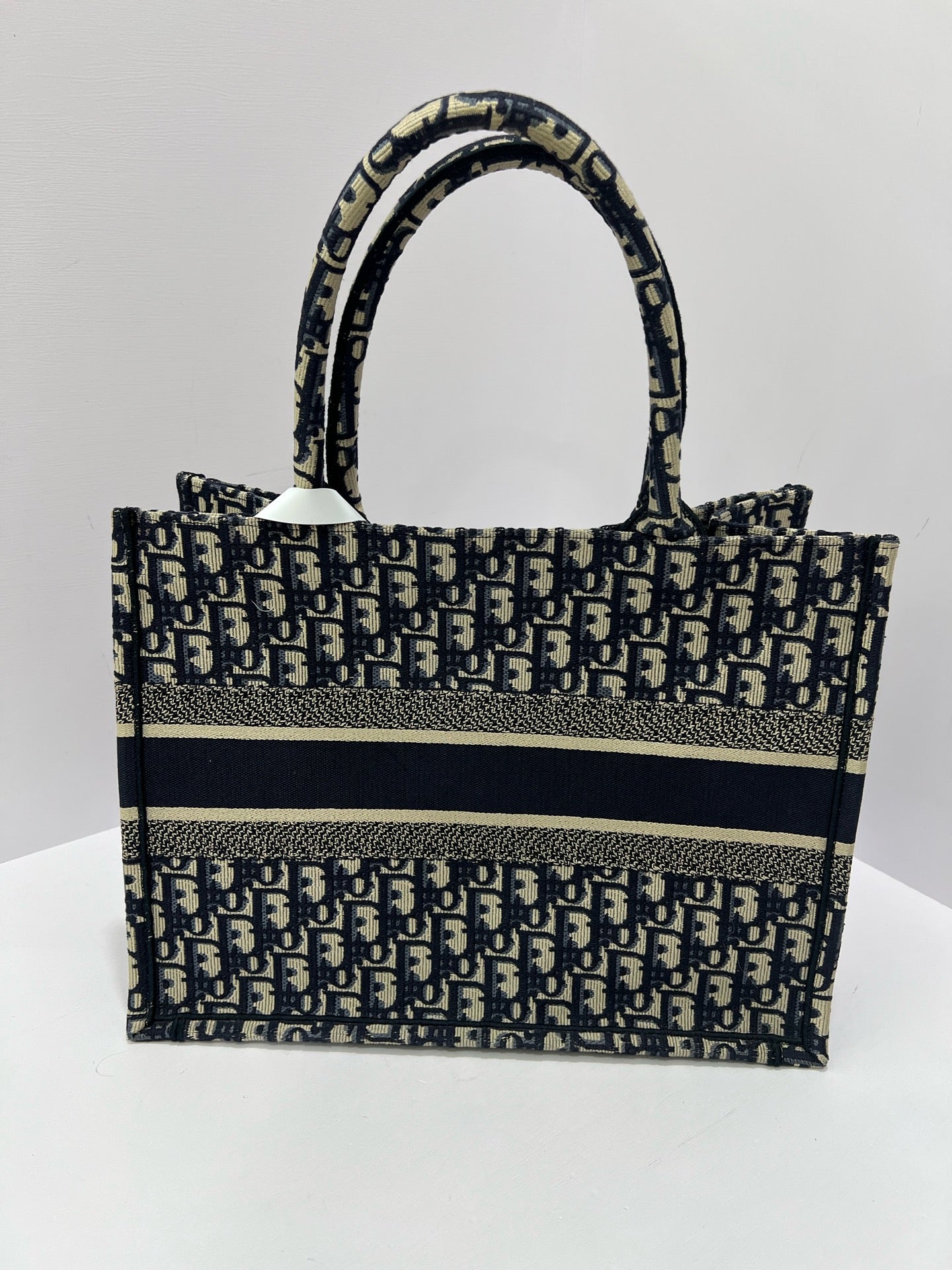 Dior - Book Tote - Cloth - Navy - (medium)