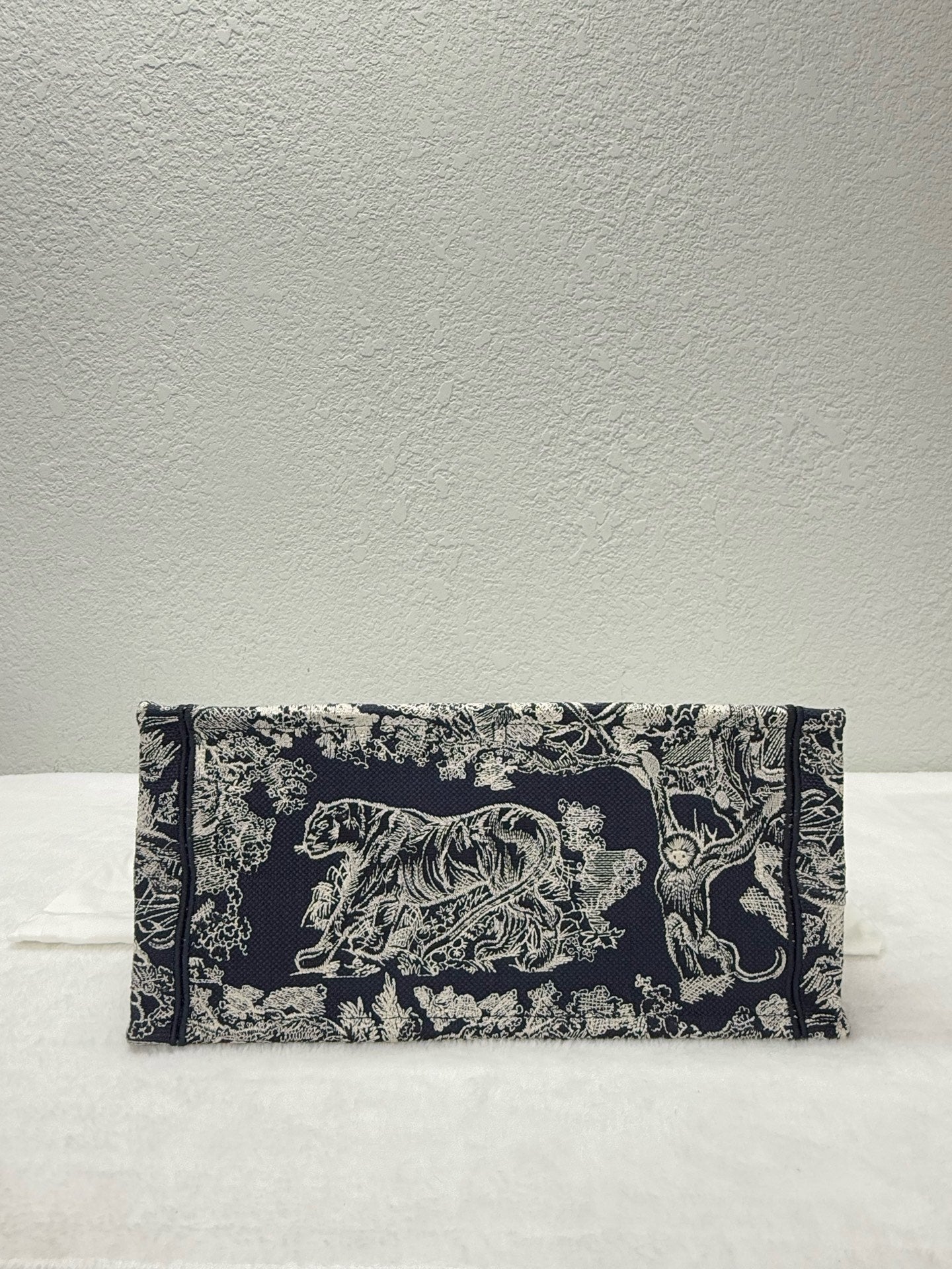 Dior - Book Tote - Cloth - Navy - (Medium)