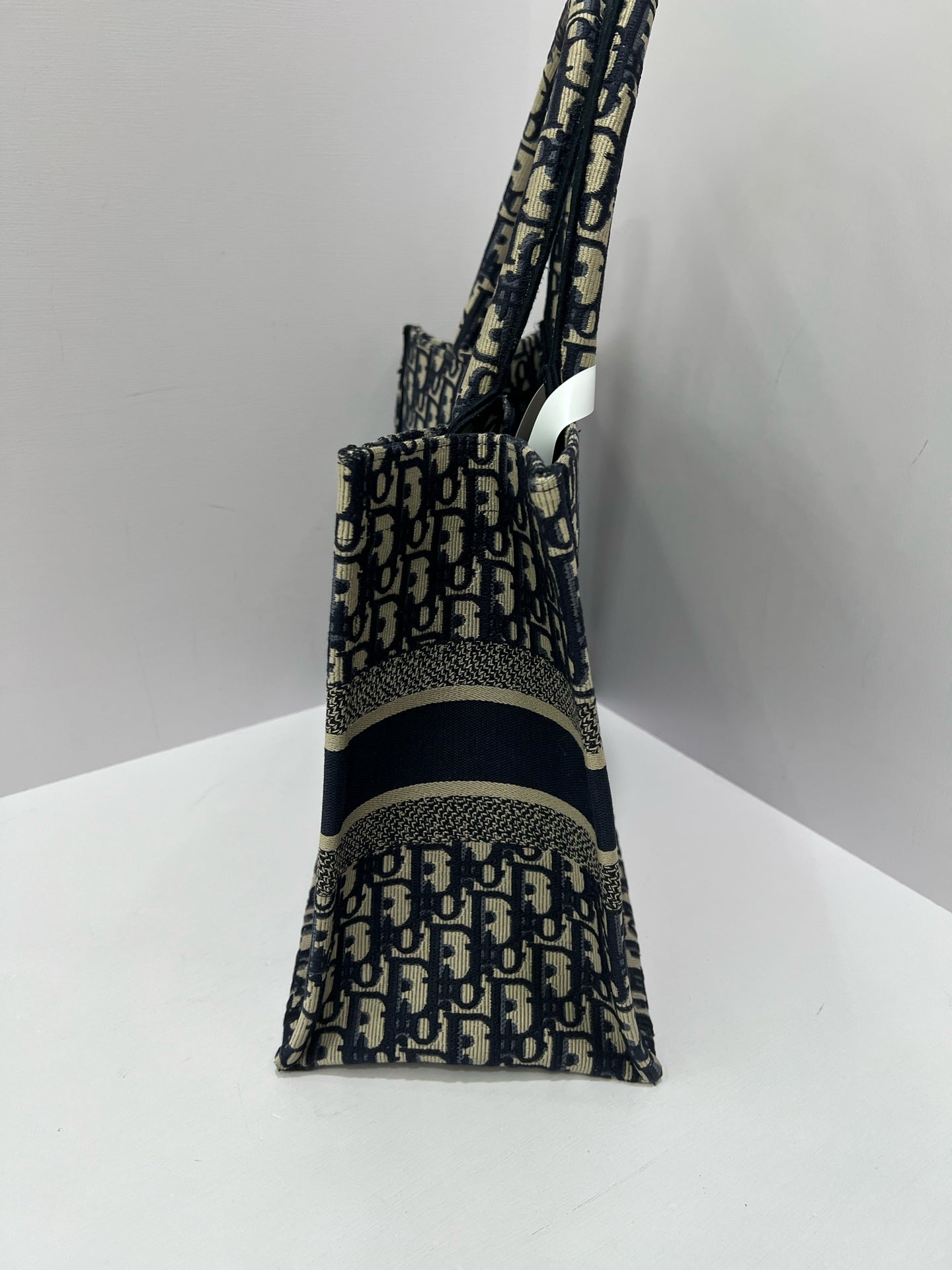 Dior - Book Tote - Cloth - Navy - (medium)