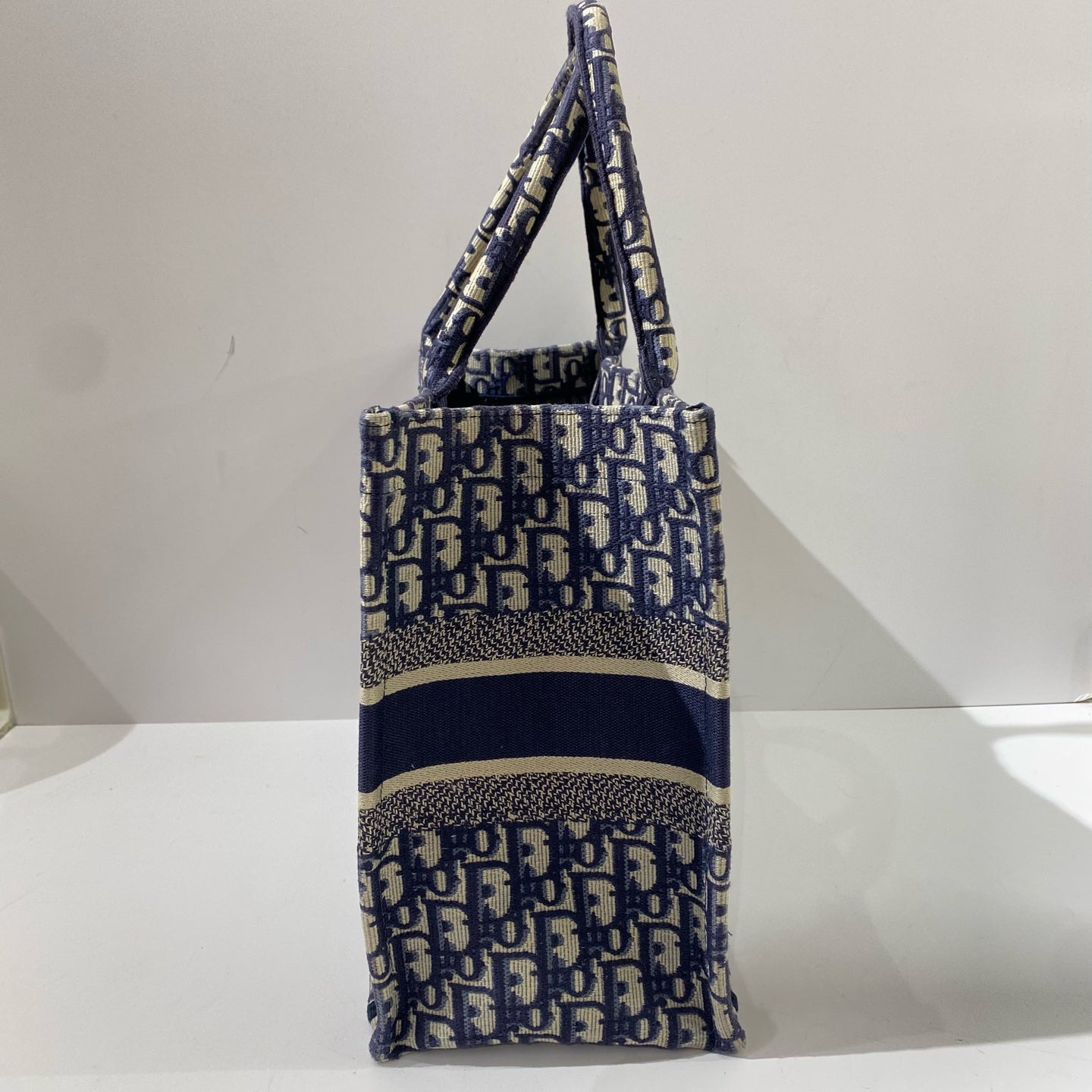 Dior - Book Tote - Cloth - Navy - (medium)