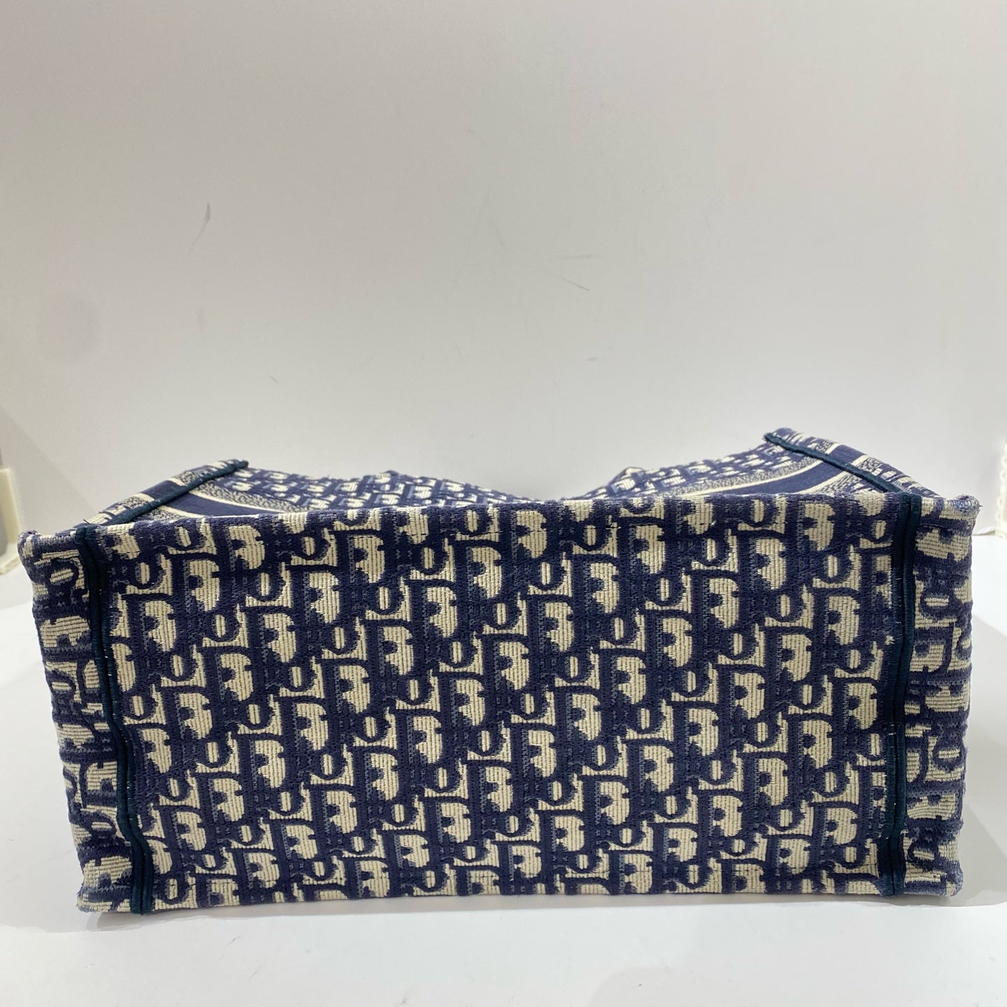 Dior - Book Tote - Cloth - Navy - (medium)