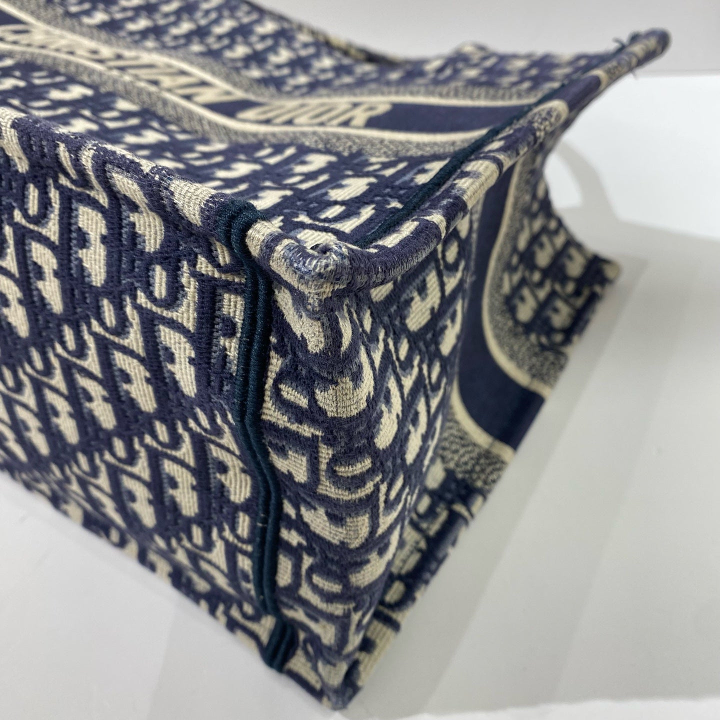 Dior - Book Tote - Cloth - Navy - (medium)
