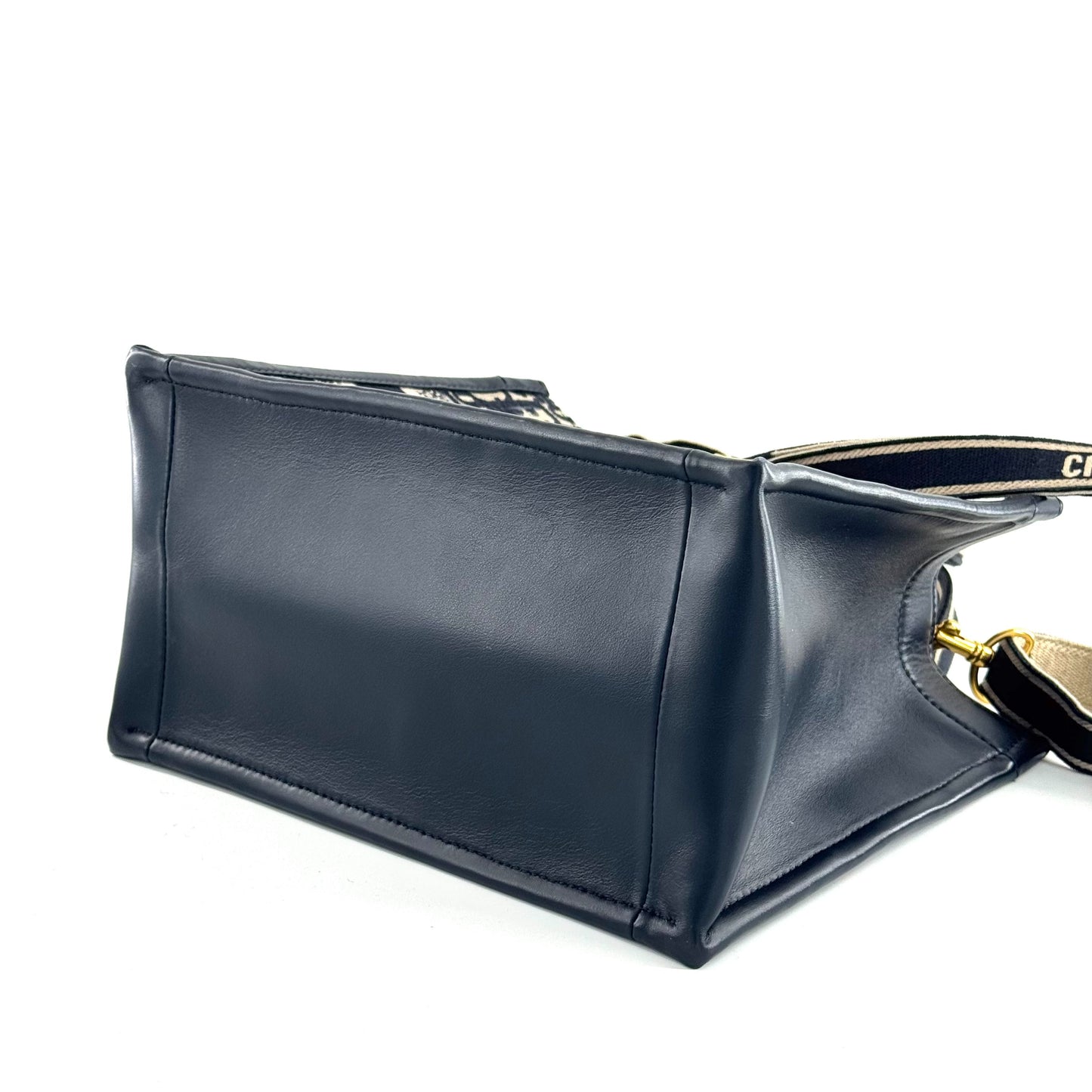 Dior - Book Tote - Cloth - Navy - (small)