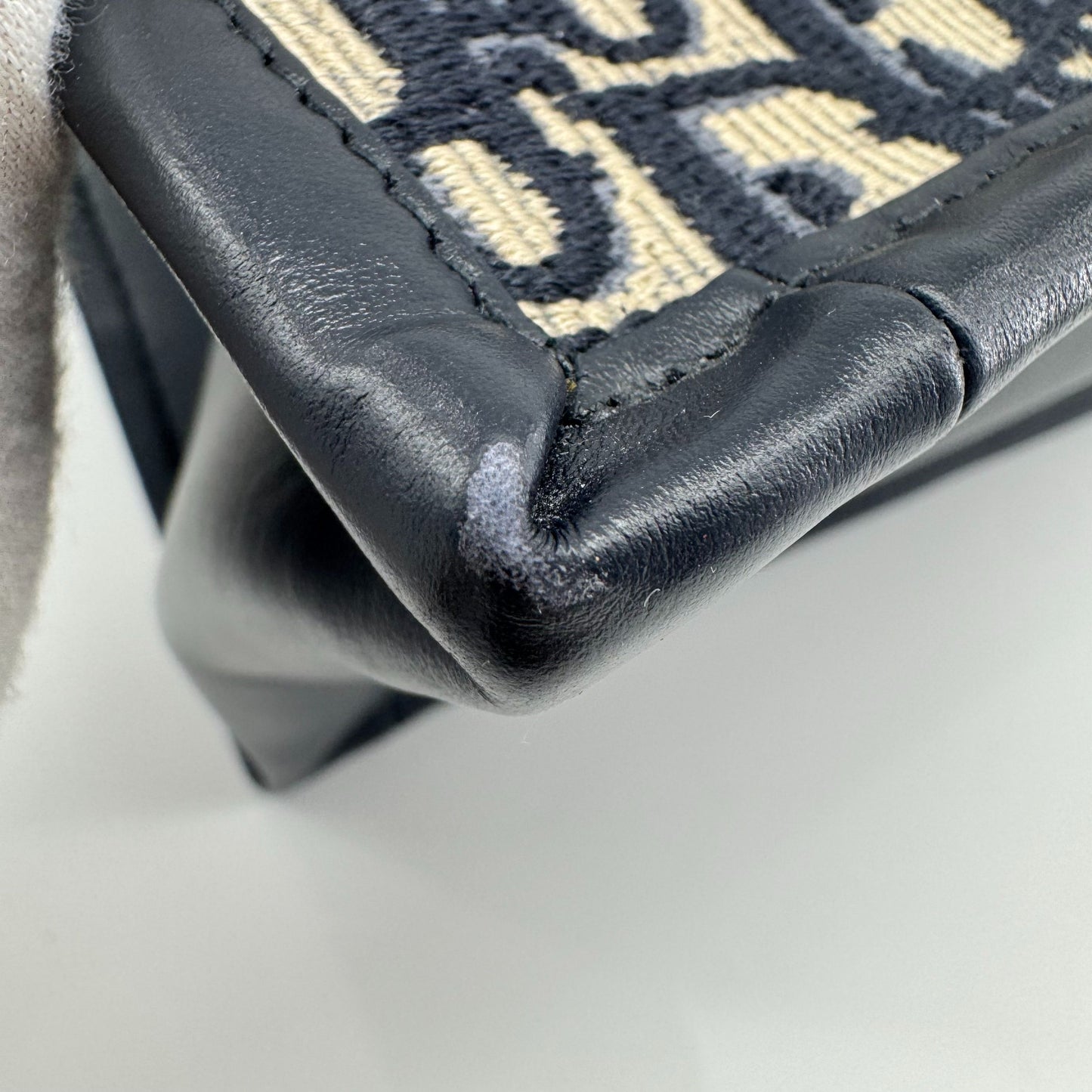 Dior - Book Tote - Cloth - Navy - (small)
