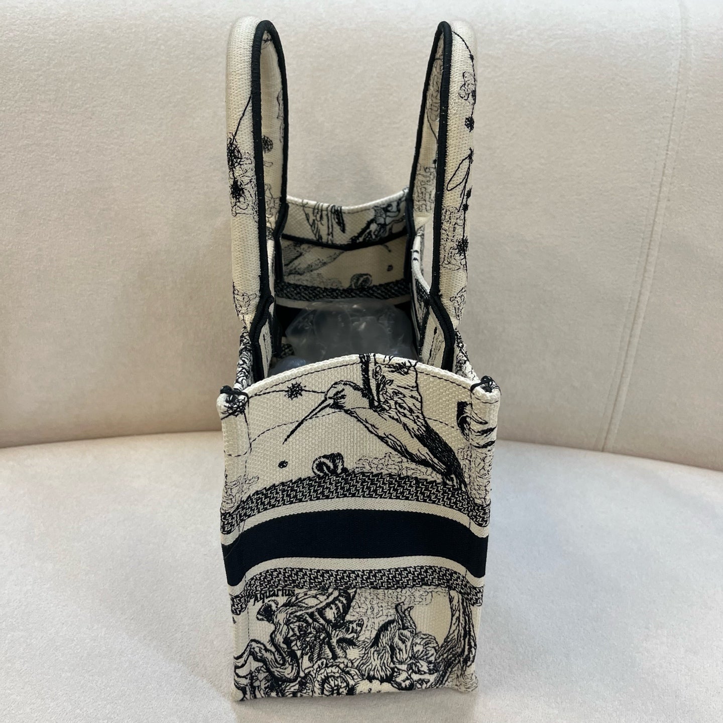 Dior - Book Tote - Cloth - White - (small)