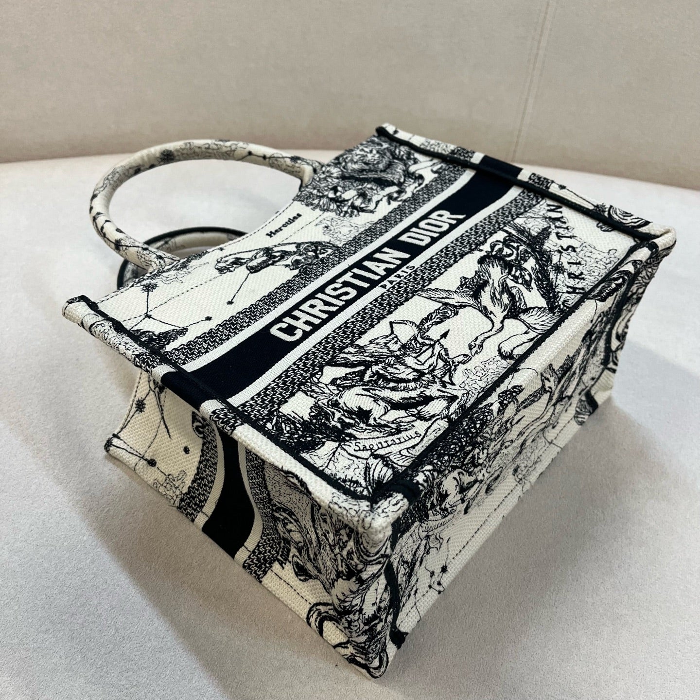 Dior - Book Tote - Cloth - White - (small)