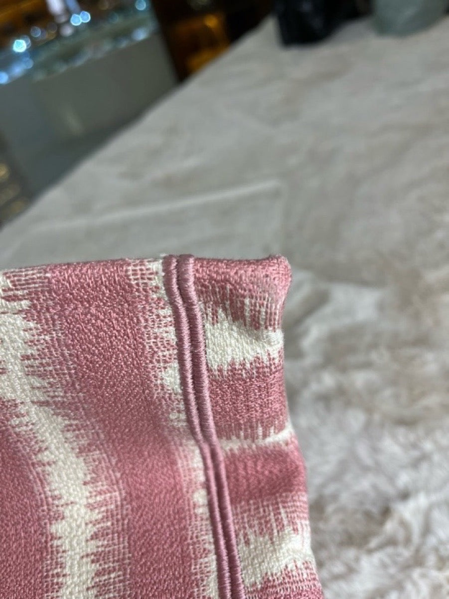 Dior - Book Tote D-Stripes - Cloth - Pink
