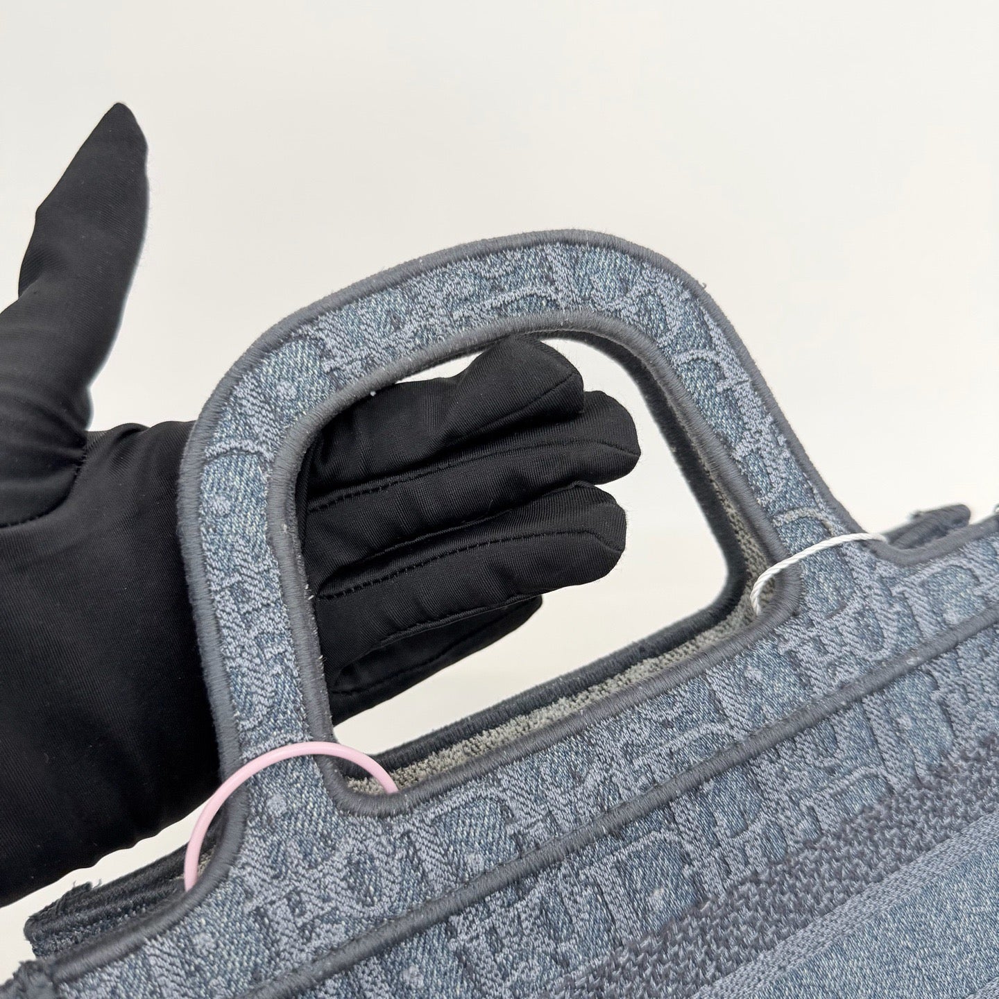 Dior - Book Tote - Denim - Blue - (mini)