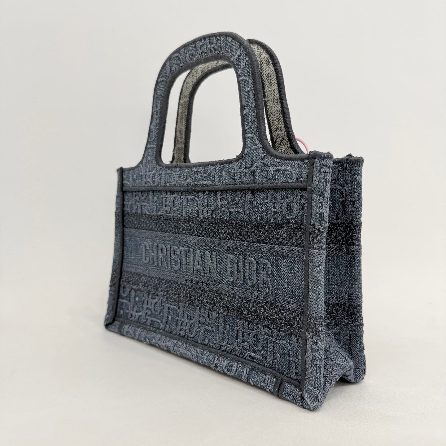 Dior - Book Tote - Denim - Blue - (mini)