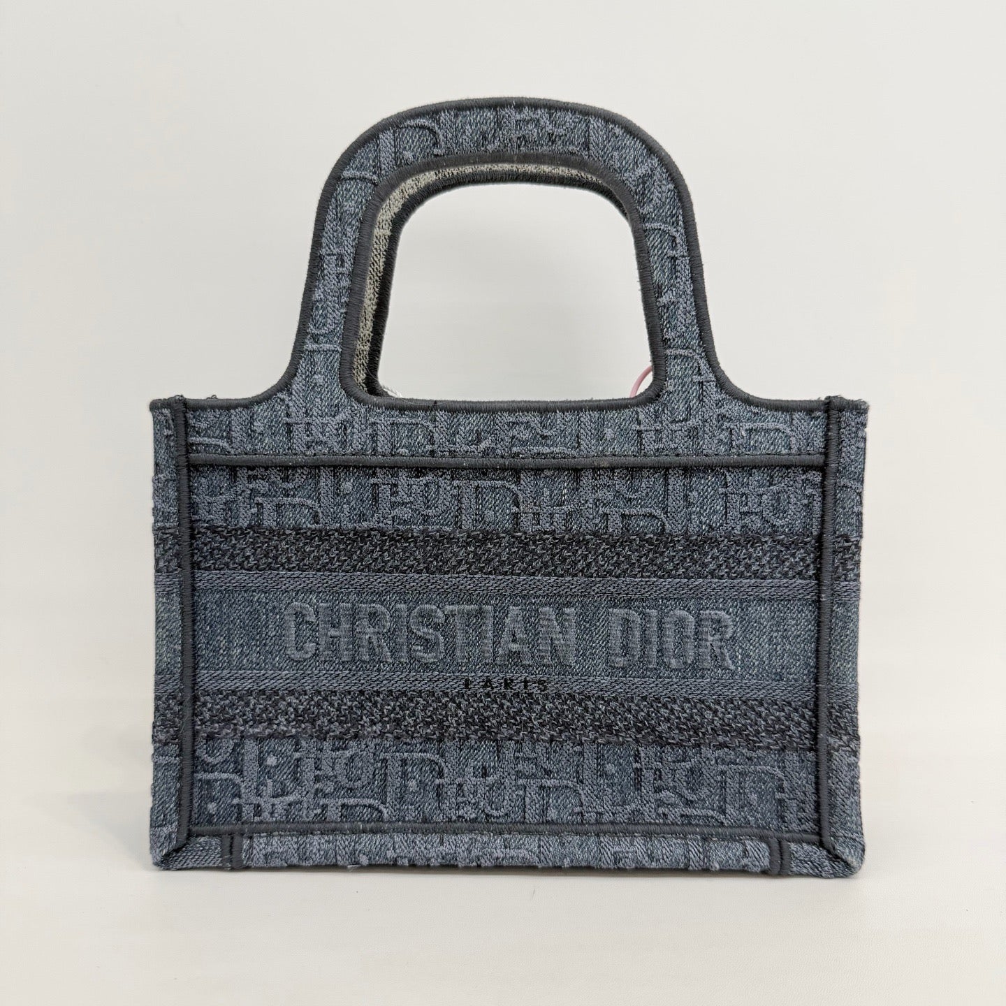 Dior - Book Tote - Denim - Blue - (mini)