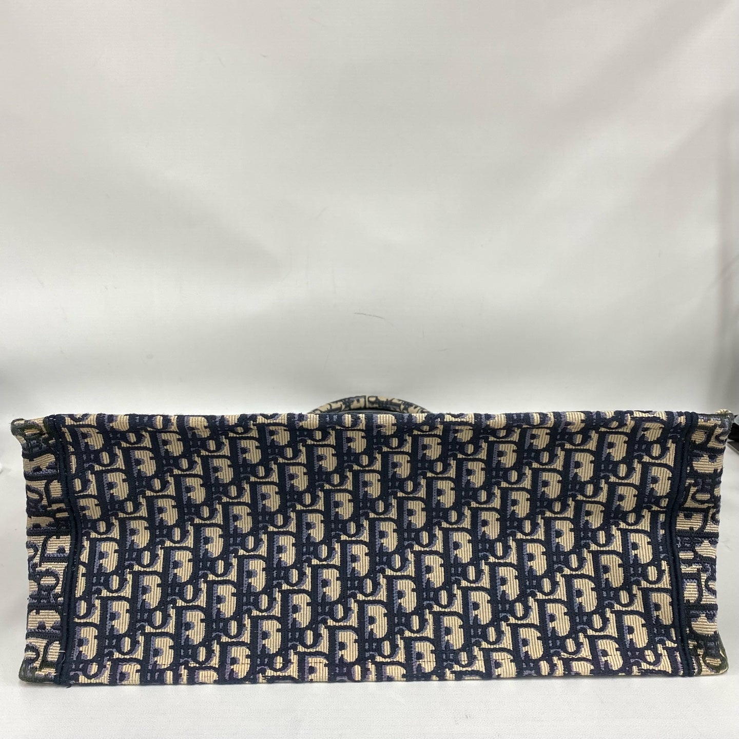 Dior - Book Tote - Embroidered canvas - Blue - (Large)