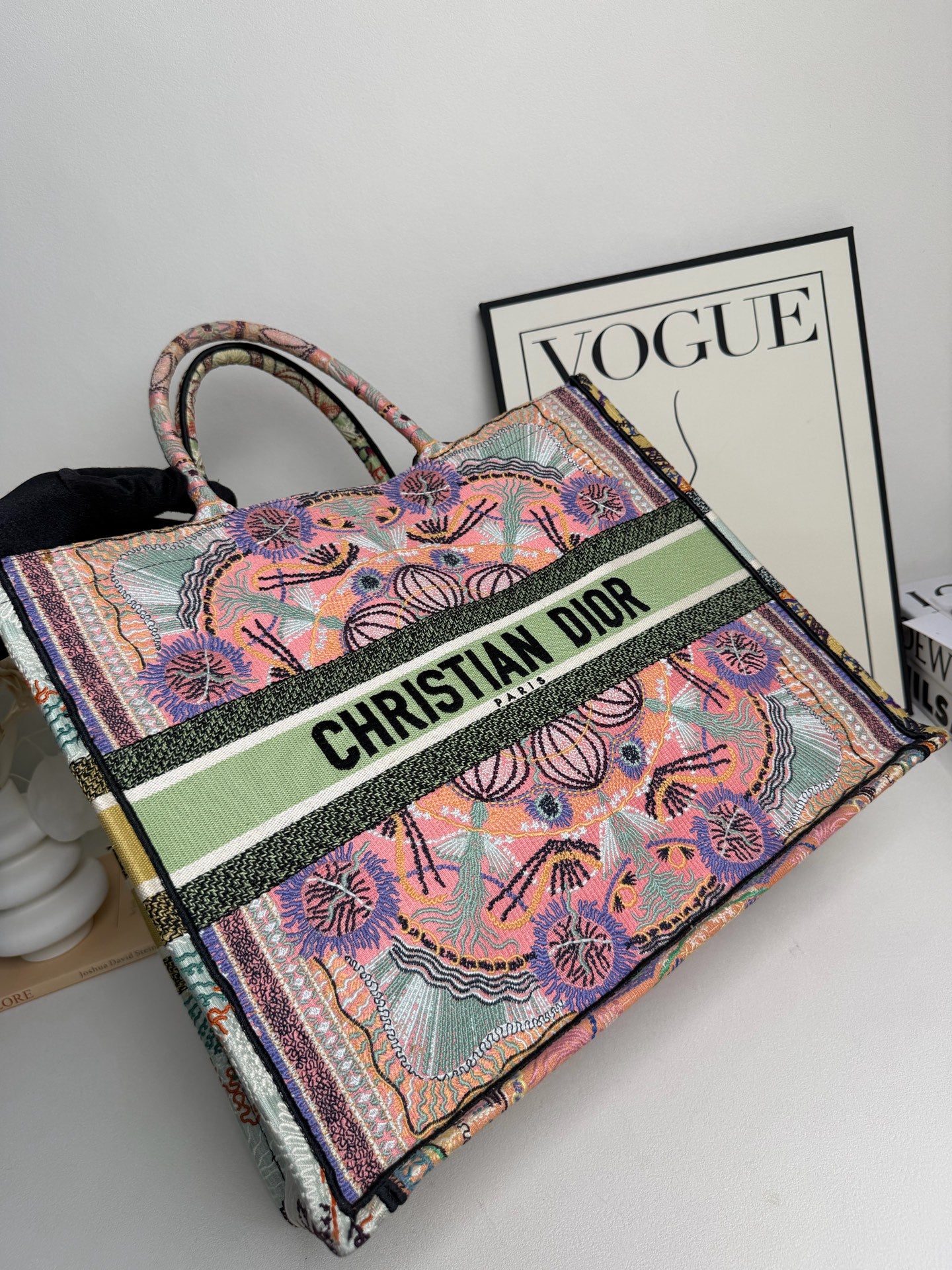 Dior - Book Tote - Fabric - Multicolour - (large)