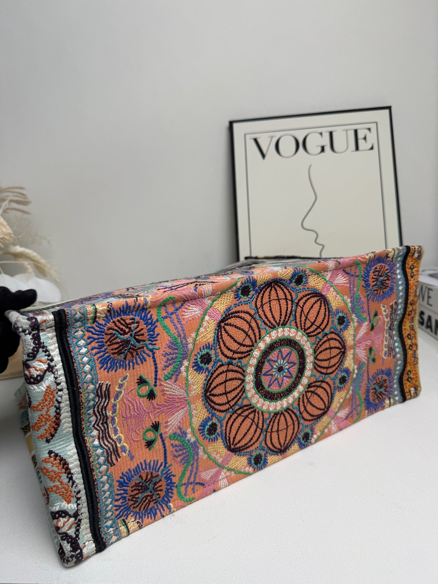 Dior - Book Tote - Fabric - Multicolour - (large)