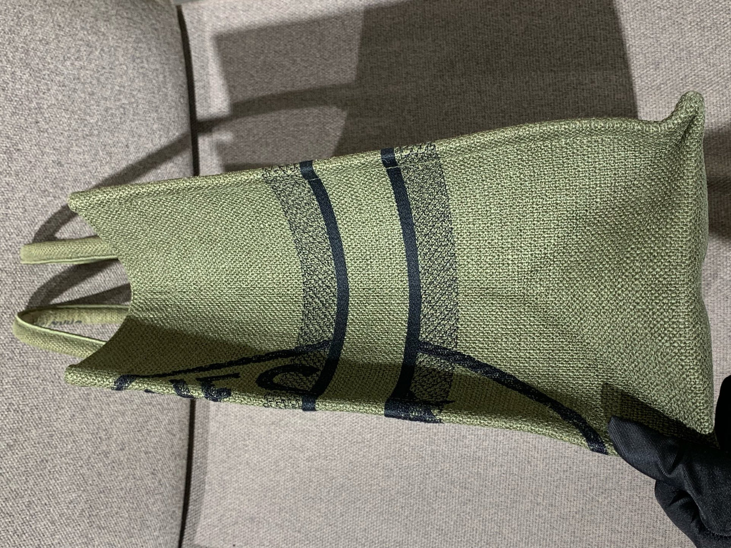 Dior - Book Tote Large - Cloth - Green - (large)