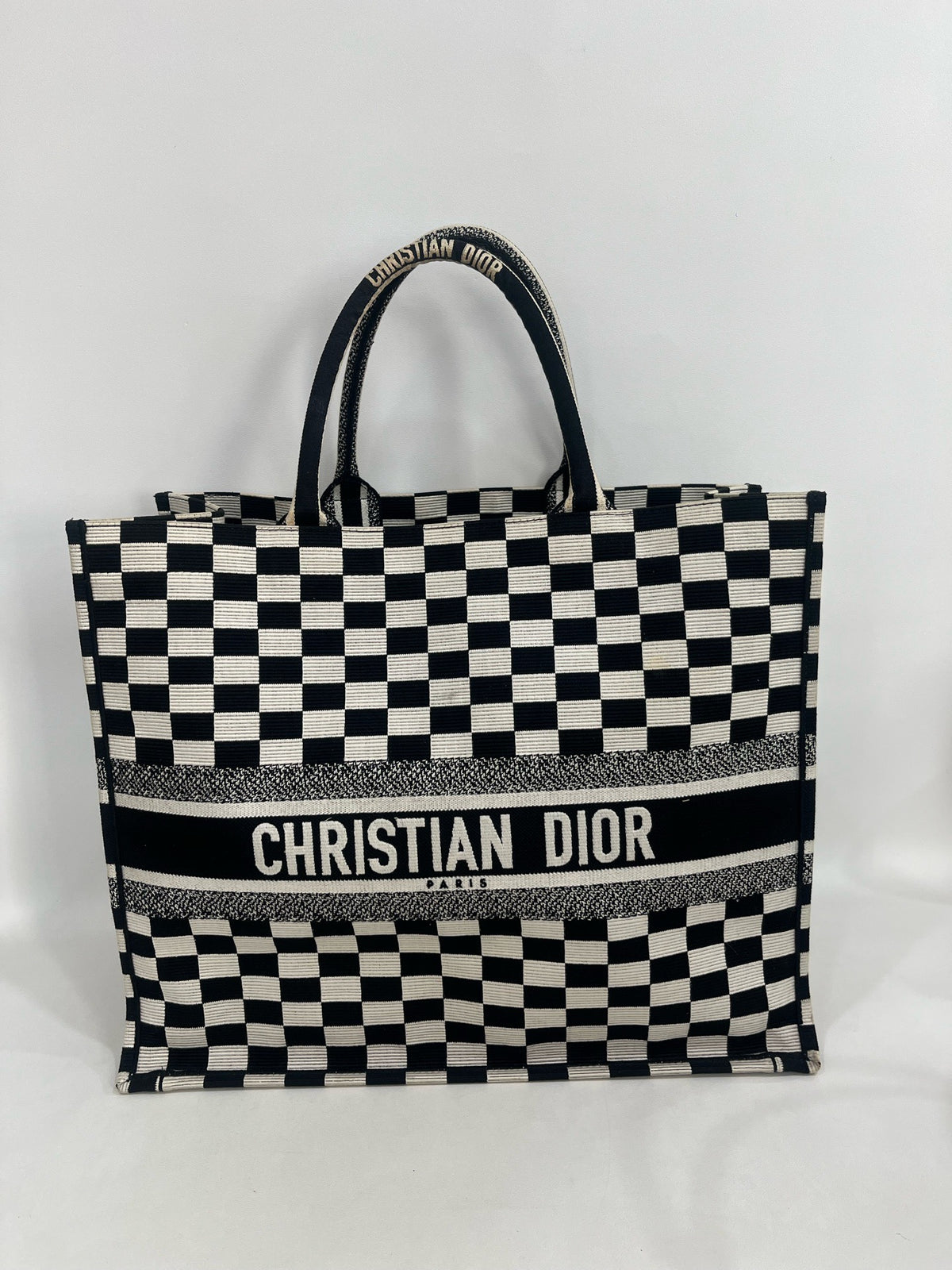 Dior - Book Tote Large - Cloth - Multicolour - (large)