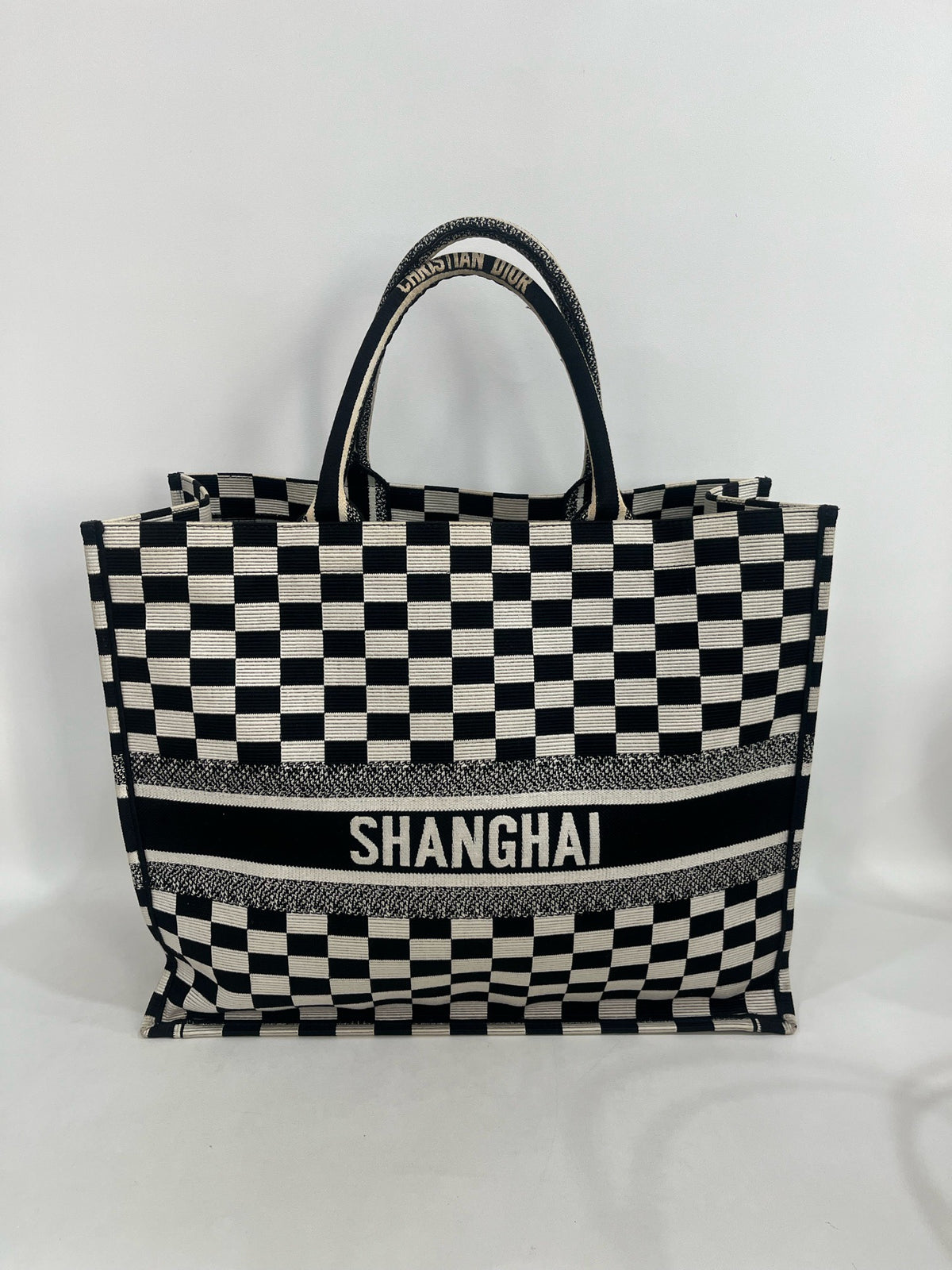 Dior - Book Tote Large - Cloth - Multicolour - (large)