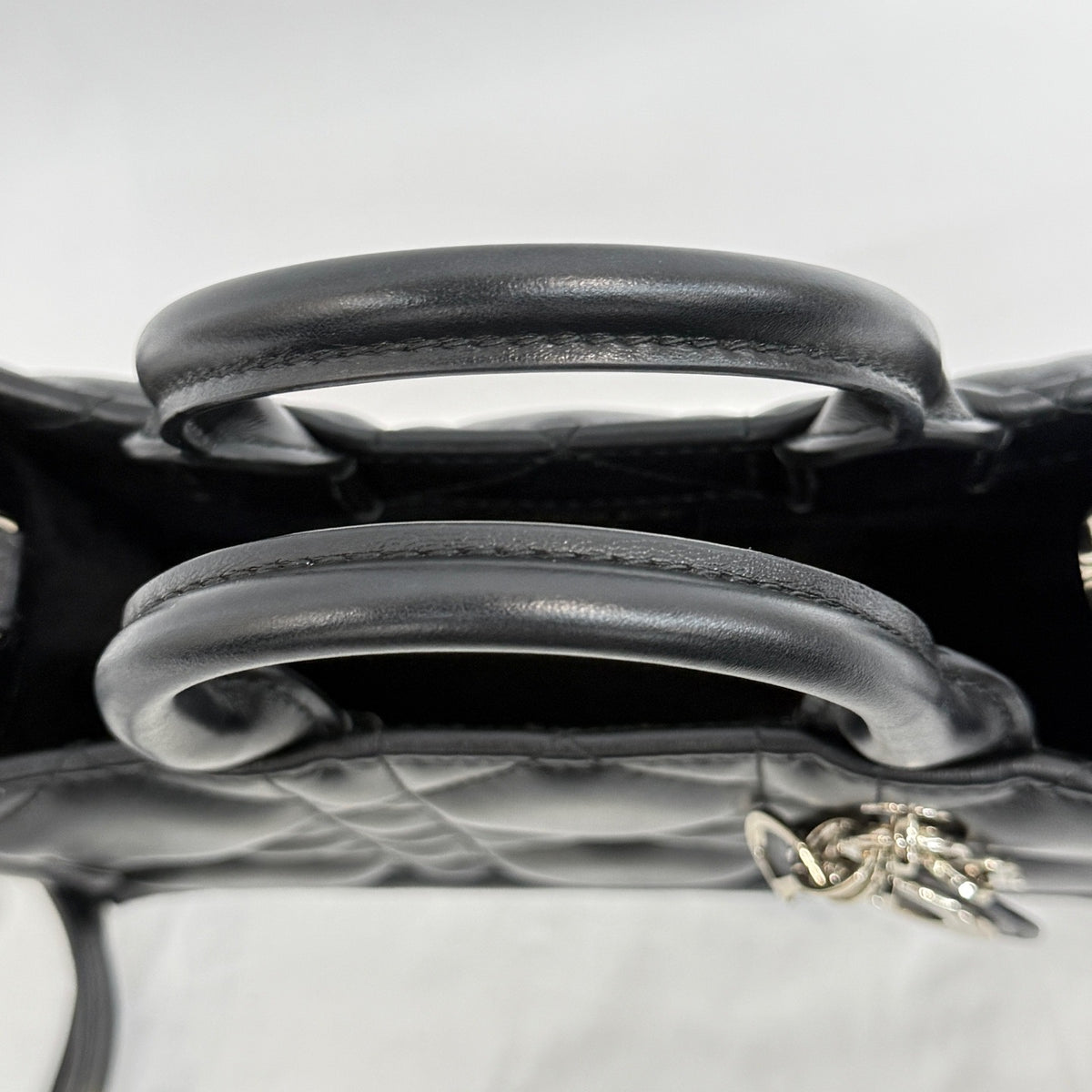 Dior - Book Tote - Leather - Black - (mini)