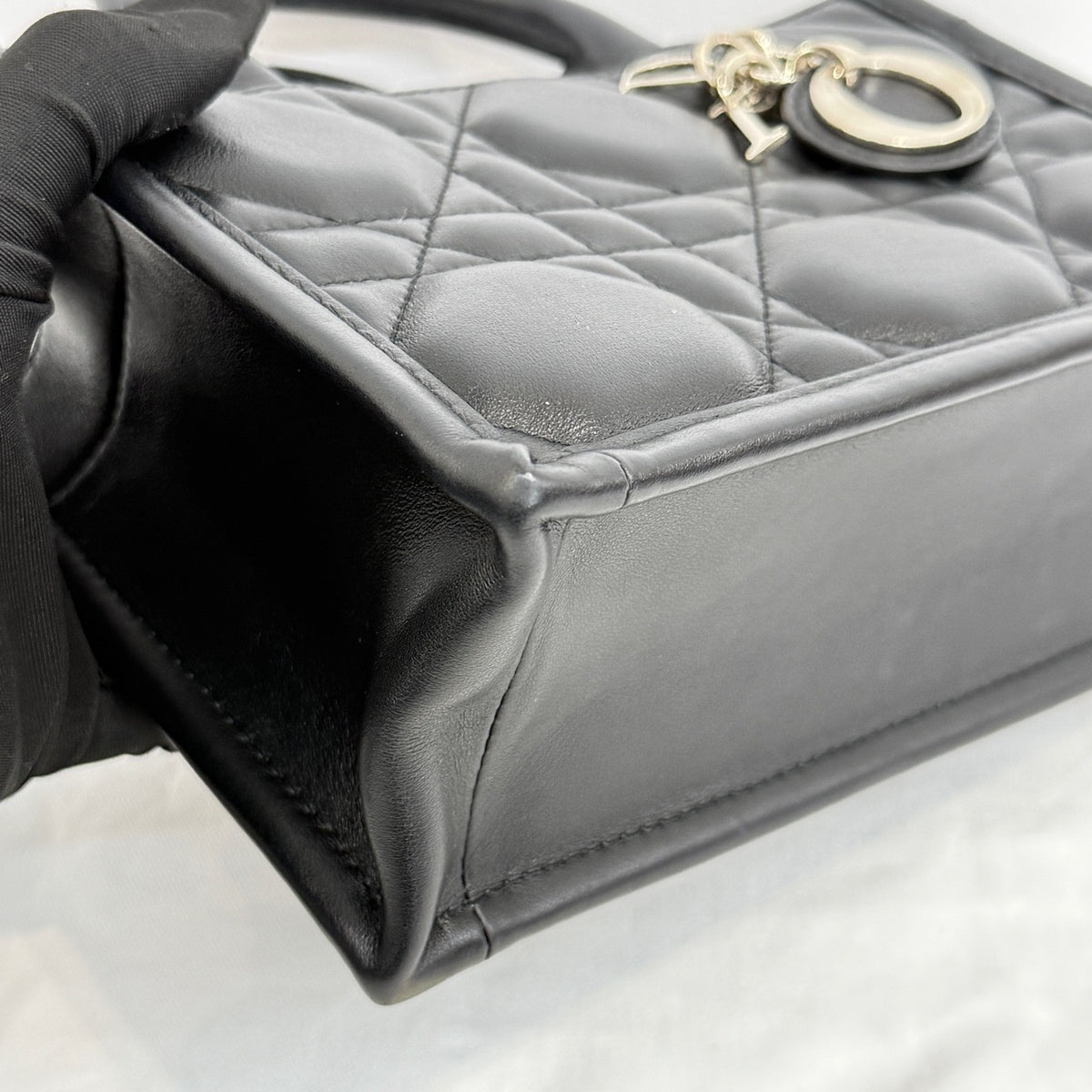 Dior - Book Tote - Leather - Black - (mini)