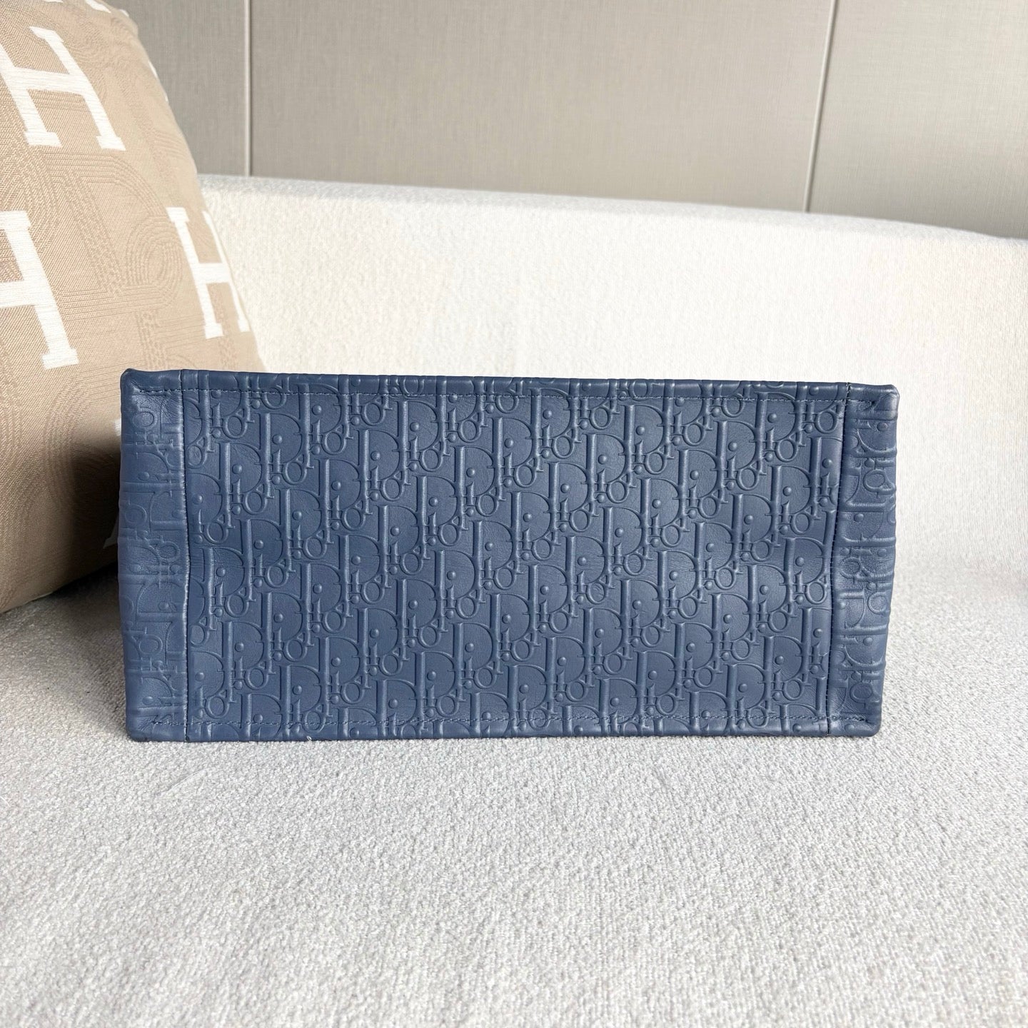 Dior - Book Tote - Leather - Blue - (medium)