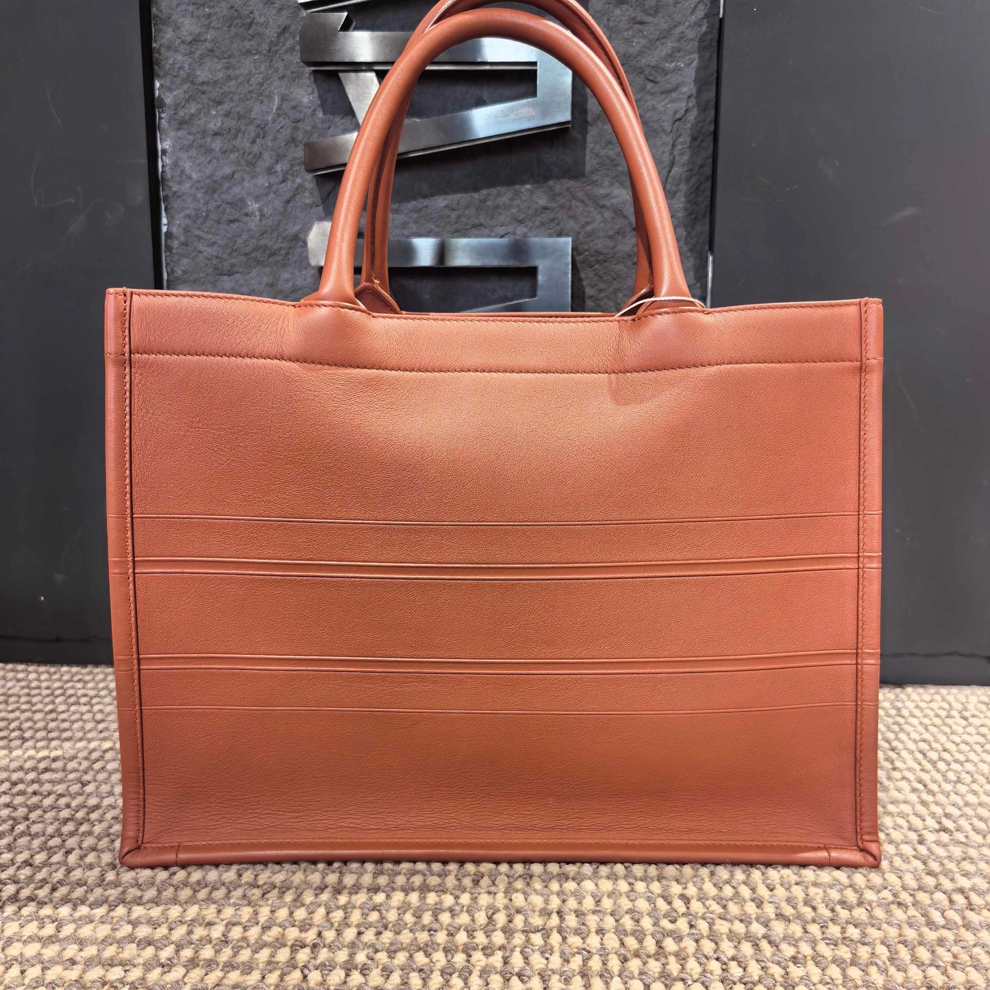 Dior - Book Tote - Leather - Brown - (medium)
