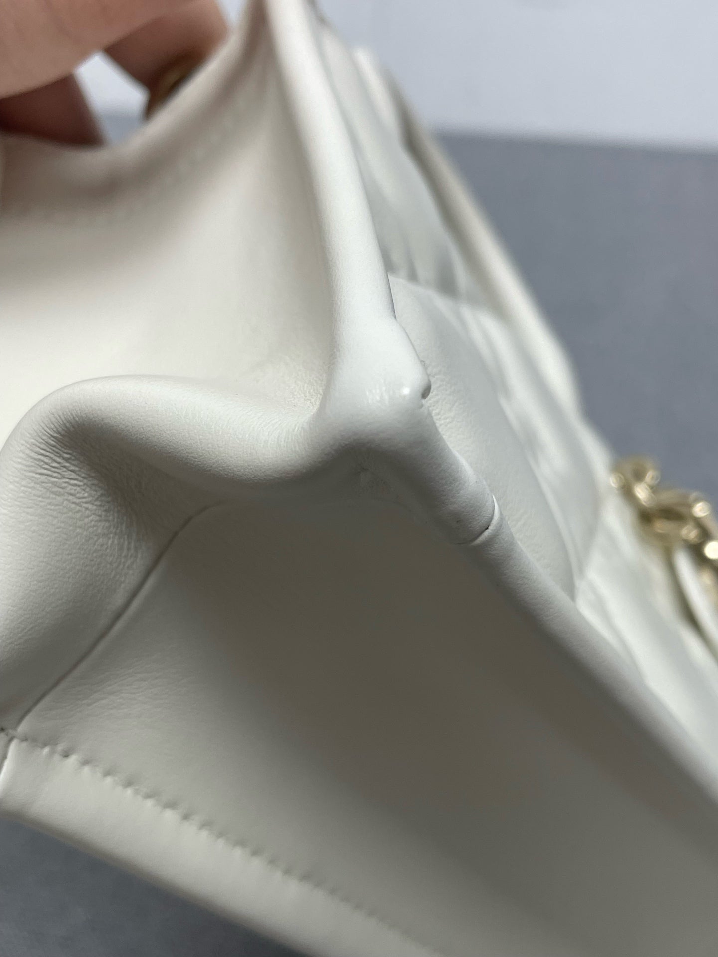 Dior - Book Tote - Leather - White - (mini)