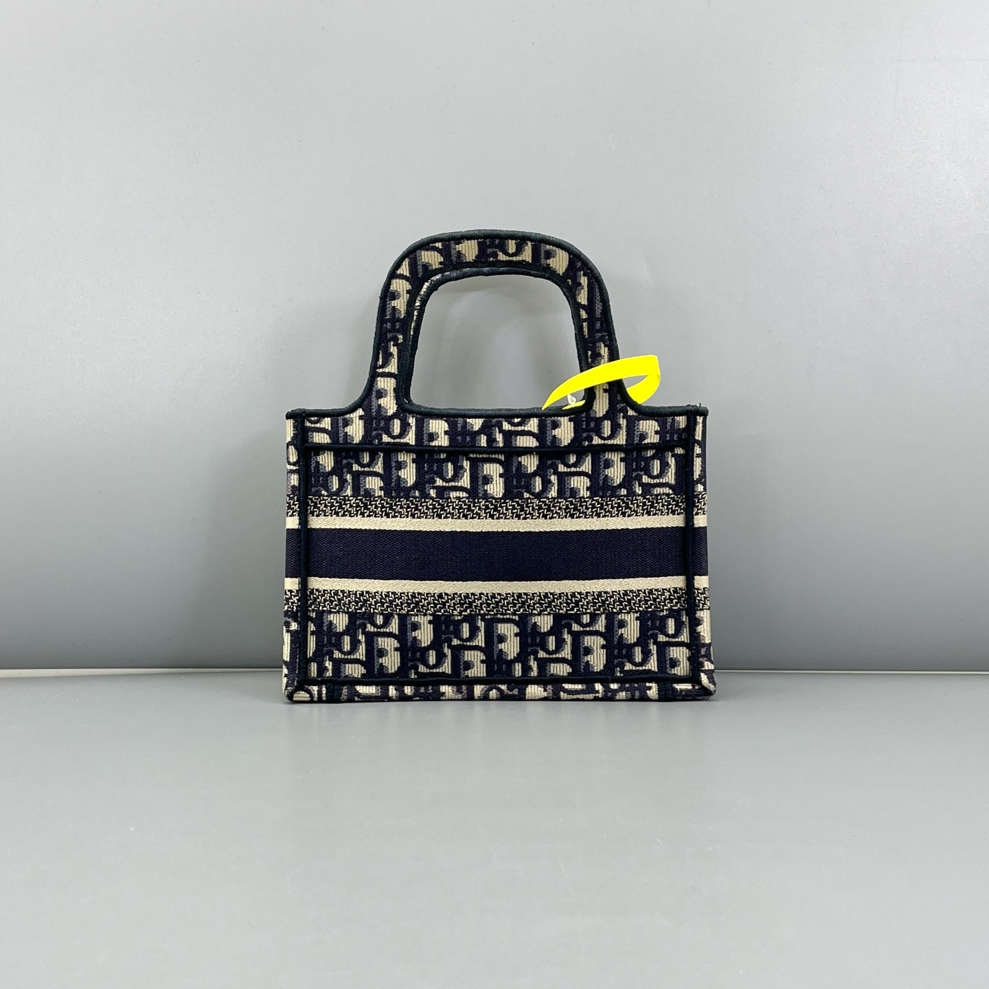 Dior - Book Tote Mini - Cloth - Blue - (mini)