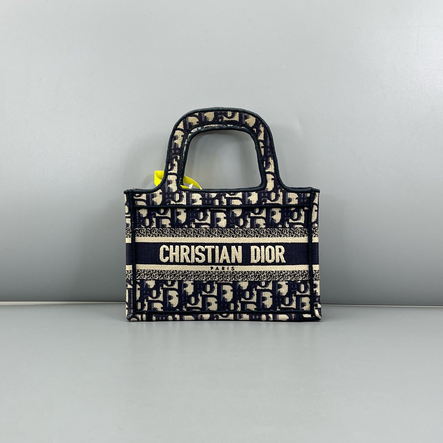 Dior - Book Tote Mini - Cloth - Blue - (mini)