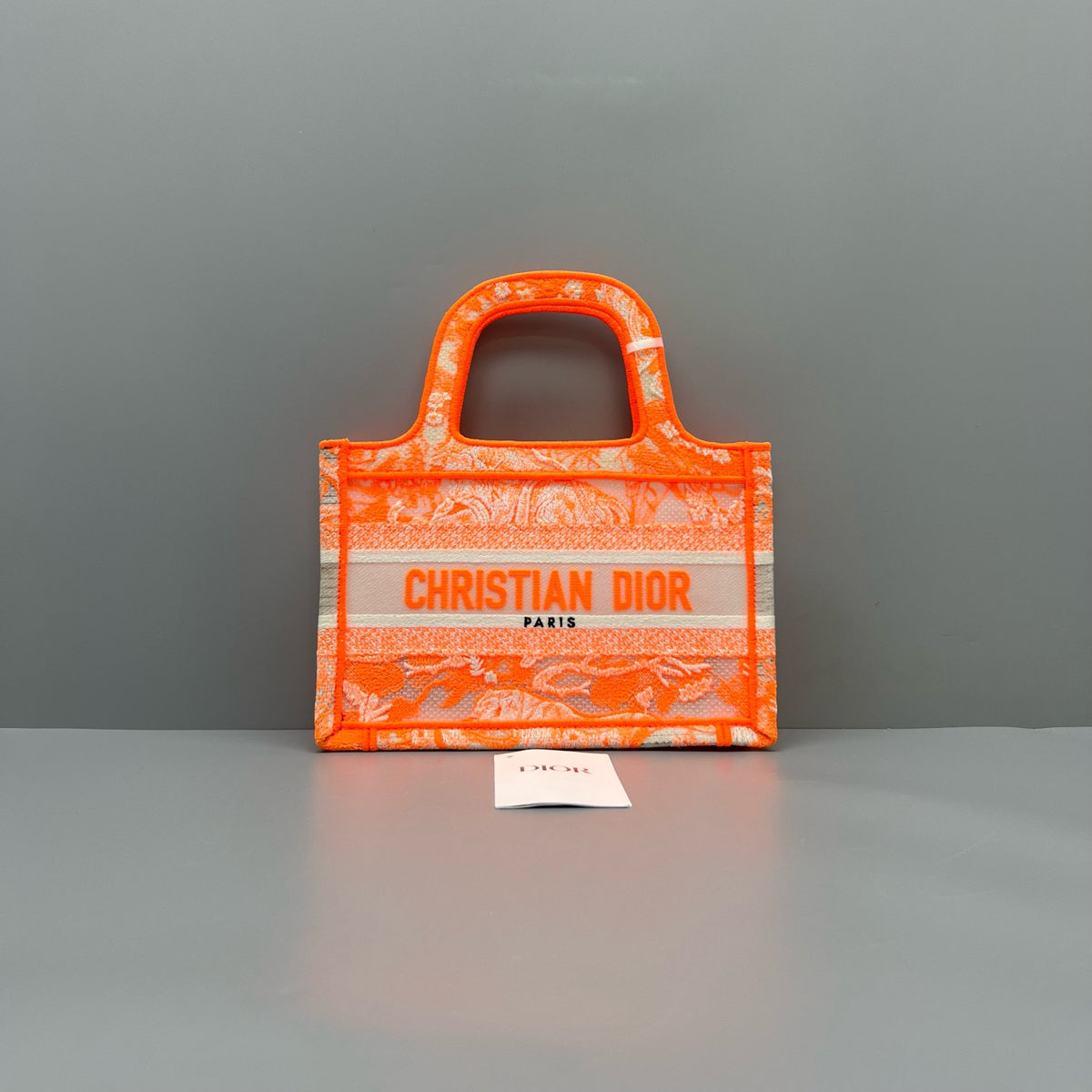 Dior - Book Tote Mini - Cloth - Orange - (mini)