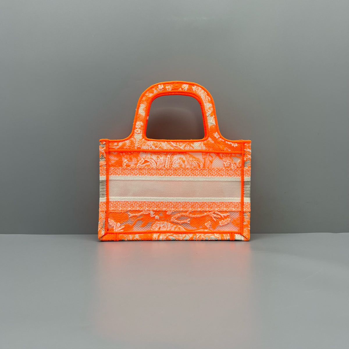 Dior - Book Tote Mini - Cloth - Orange - (mini)