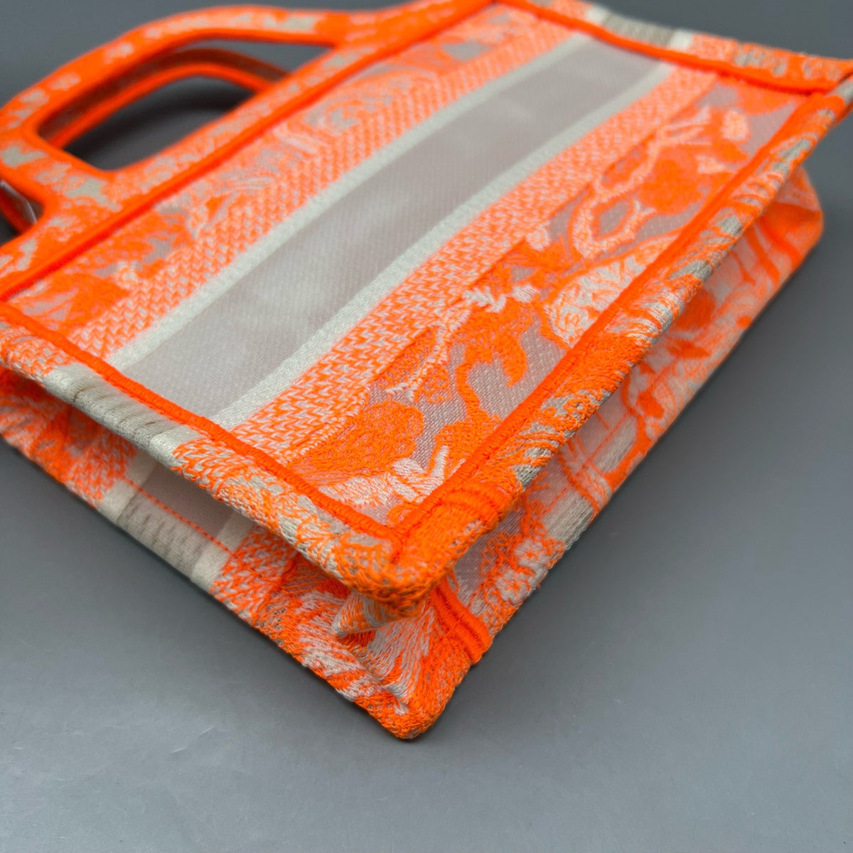 Dior - Book Tote Mini - Cloth - Orange - (mini)