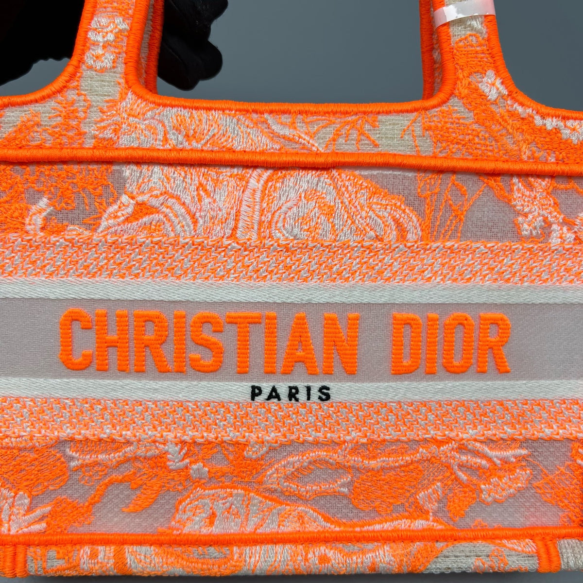 Dior - Book Tote Mini - Cloth - Orange - (mini)