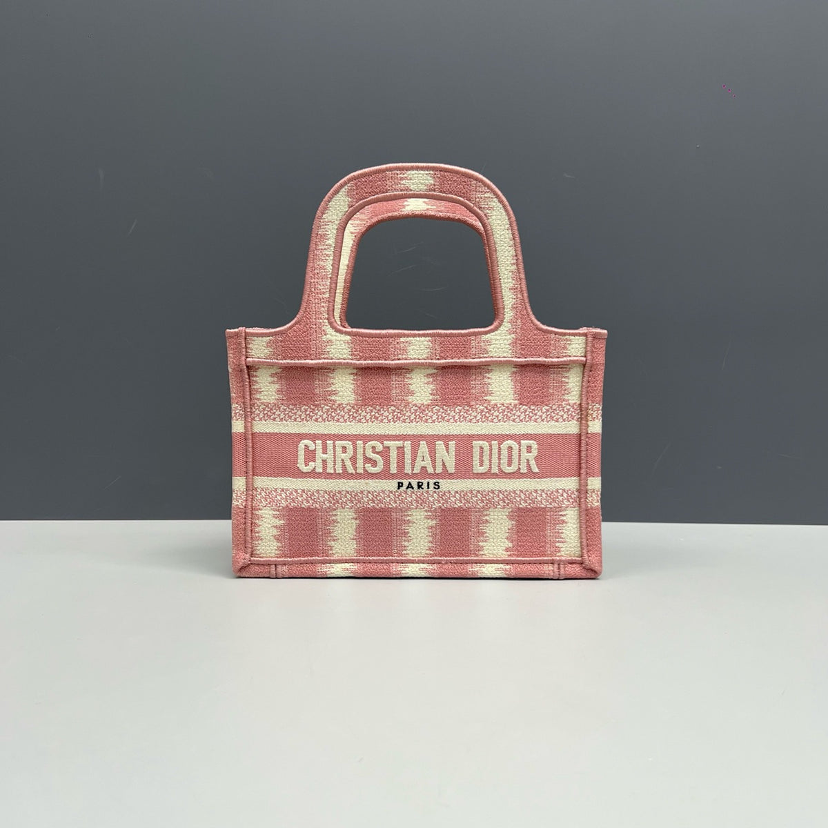 Dior - Book Tote Mini - Cloth - Pink - (mini)