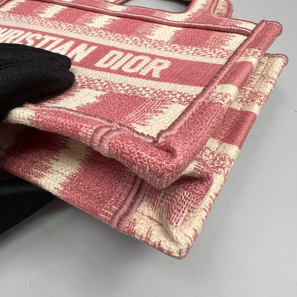 Dior - Book Tote Mini - Cloth - Pink - (mini)