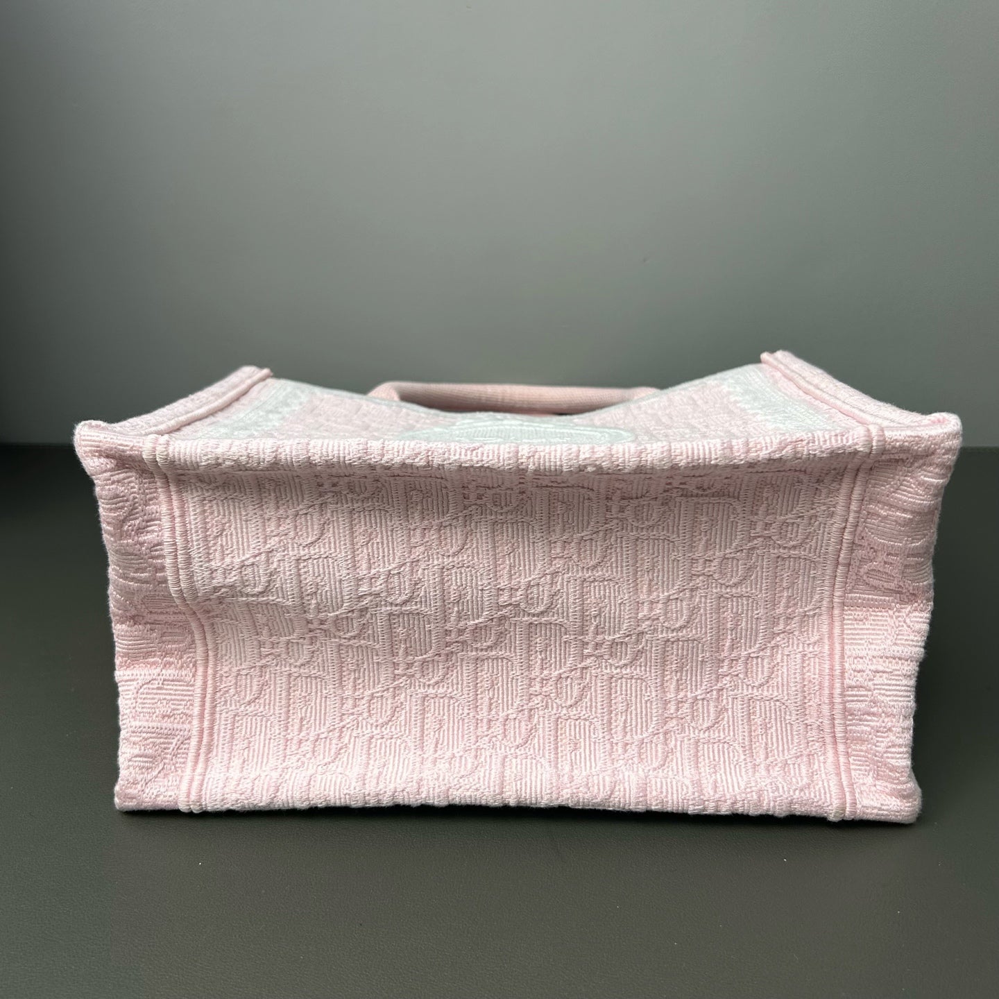 Dior - Book Tote (Pink and White Lace Limited Edition) - Cloth - Pink - (small)