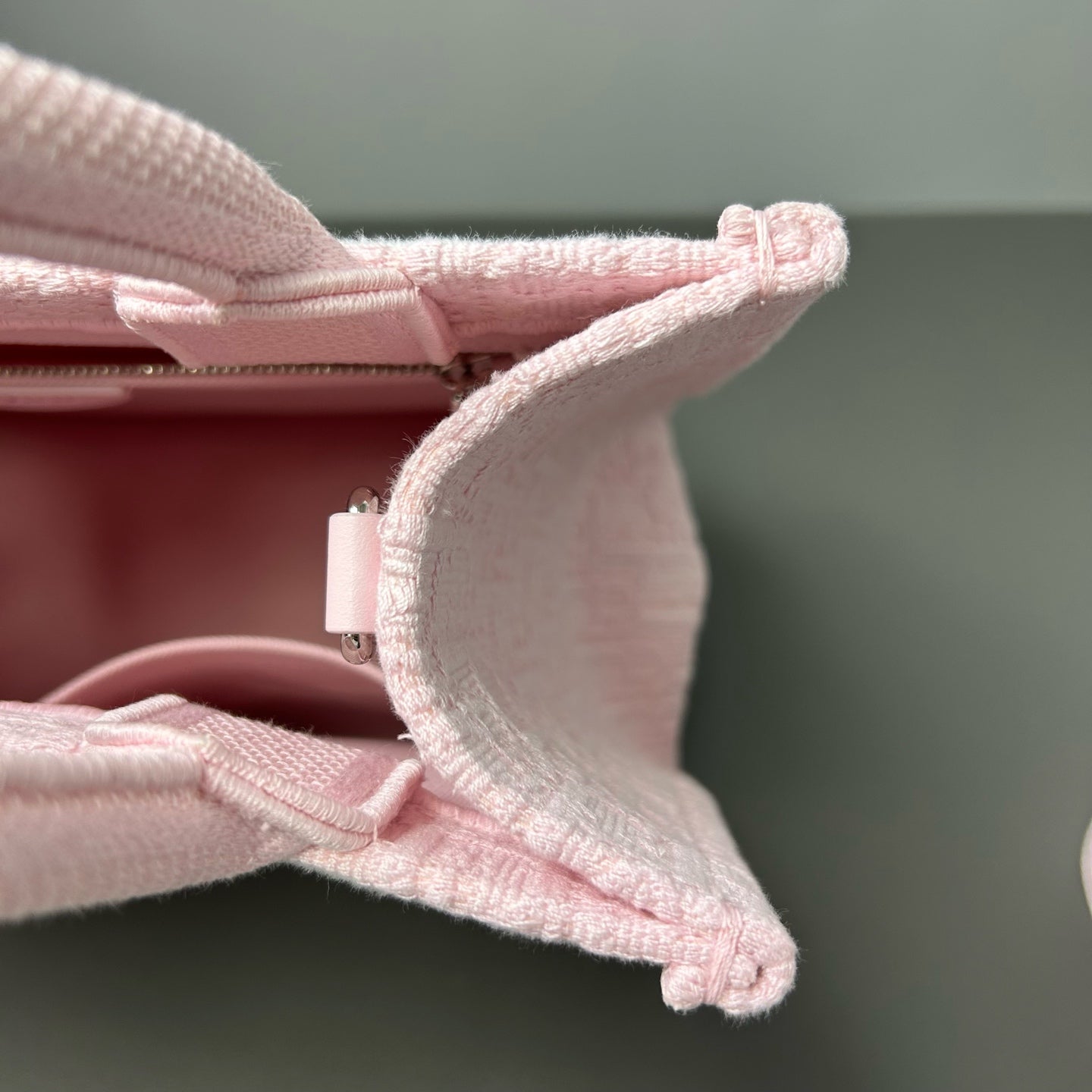 Dior - Book Tote (Pink and White Lace Limited Edition) - Cloth - Pink - (small)