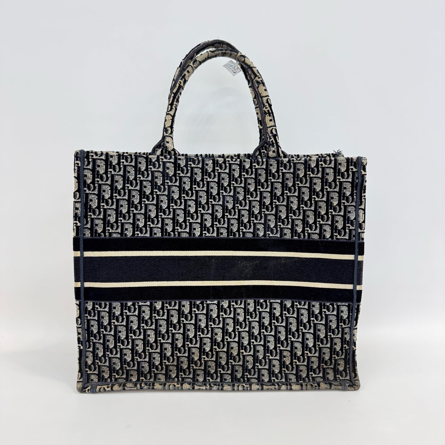 Dior - Book Tote - Velvet - Blue - (large)