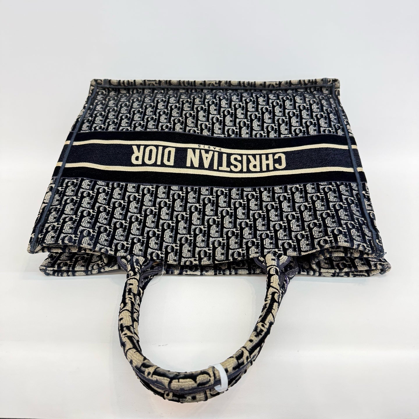 Dior - Book Tote - Velvet - Blue - (large)