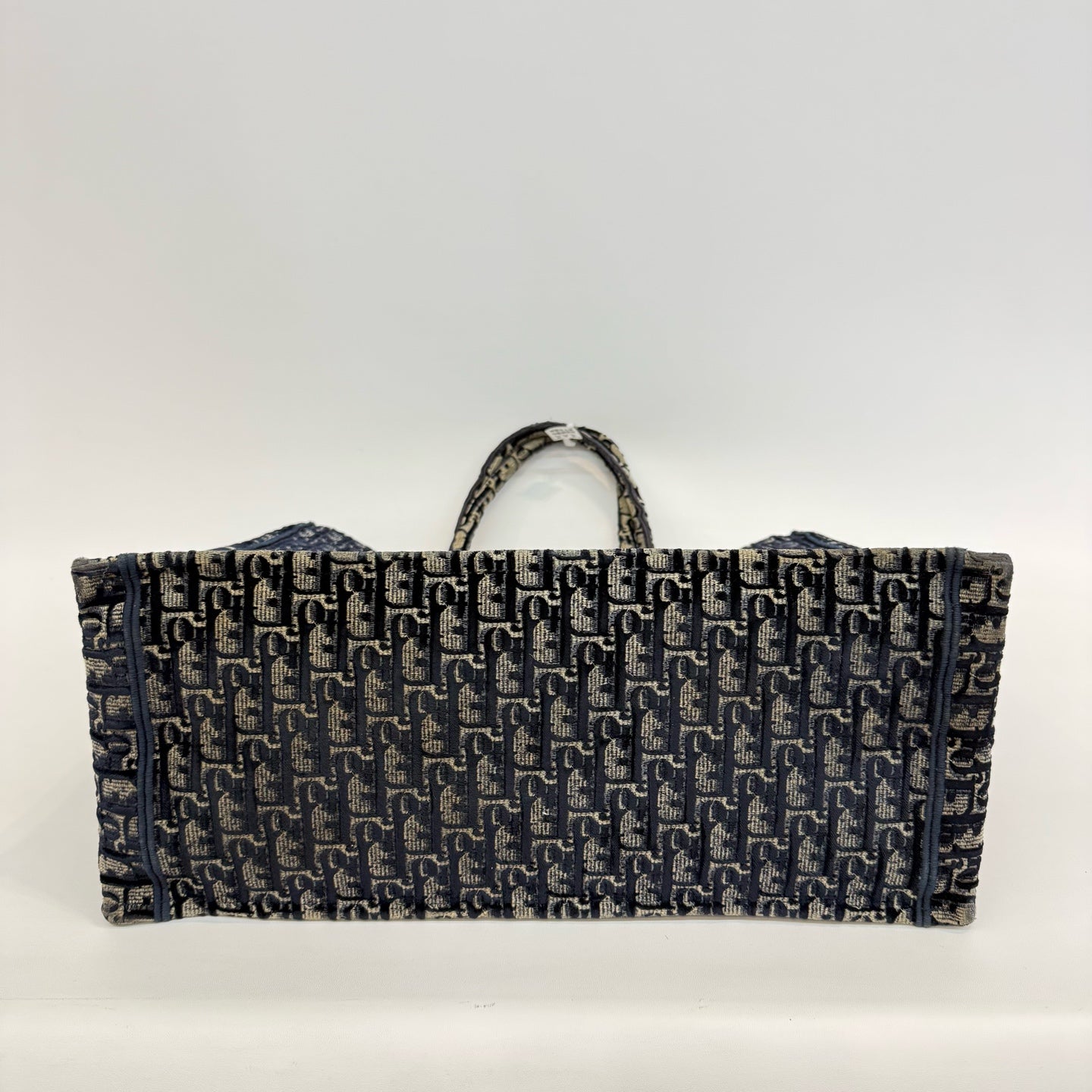 Dior - Book Tote - Velvet - Blue - (large)